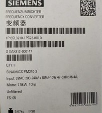 6SL3210-1PC22-8UL0 Module, PLC, LCD, Board, Controller